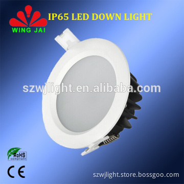 ce&rohs listed ip65 waterproof high lumens led down light 7W